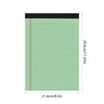 thumbnail image 3 of Cahier Papier A4 Ligne Horizontale Carnet Détachable Mémo Planificateur Blocs-Notes, 3 of 6