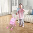 thumbnail image 1 of HLONK Pretend Play Foldable Doll Stroller Toddler Learning Toy Girls‘ Imagination Booster, 1 of 6