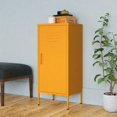 thumbnail image 1 of vidaXL Armoire de Rangement Jaune Moutarde 42,5x35x101,5 cm Acier, 1 of 5