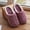 Violet, variante sur RKSTN Pantoufles pour Femmes Semelle Souple Silencieuses Pantoufles d'Intérieur pour la Maison Couple Tissu Maison Pantoufles Antidérapantes Tige en Flocage Pantoufles Chaudes en Coton Pantoufles Douces et Confortables