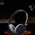 thumbnail image 1 of Computer USB Wired Headphone Portable Ear Headset Universal Computer Foldable Over Ear Headset Stereo Adjustable Earphone Desktop PC Accessory Black without Mic, 1 of 8