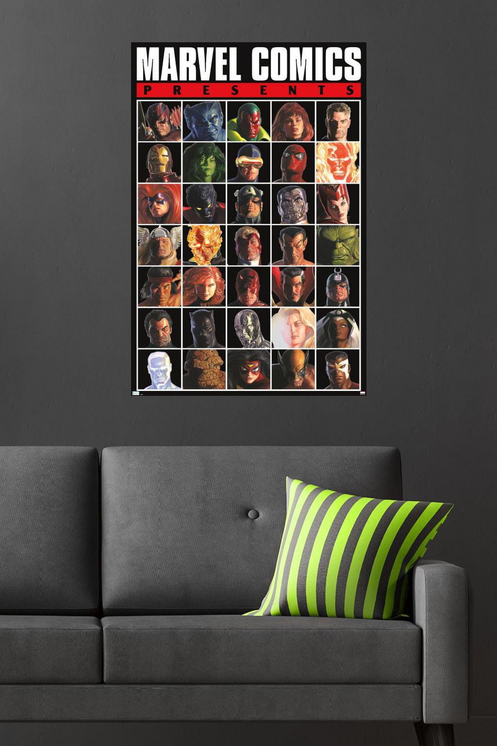Marvel Comics Presents Grid Wall Poster, 22.375" x 34"