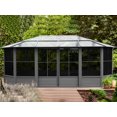 thumbnail image 4 of Gazebo Penguin Florence Solarium 12 Ft X 18 Ft Polycarbonate Roof - Slate, 4 of 16