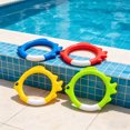 thumbnail image 4 of Tong Underwater Swimming Pool Diving Colorful Shaped Swimming Rings Summer Games Children's Stimulation Water Children's Swimming Pool Swimming Rings, 4 of 6
