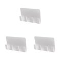 thumbnail image 1 of stanreset 2Pcs Support de Téléphone Mural Pratique Boîte de Charge Support Support Support Support Support Blanc 3Set, 1 of 6