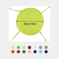 thumbnail image 3 of Siège Rond de Chaise de Jardin pour Tabouret de Salle à Manger de Patio Extérieur avec Design à Quatre Cordes, 3 of 5