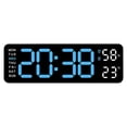 thumbnail image 1 of Dvkptbk Alarm Clock Electronic Clock Multi-Functional Led Alarm Clock Temperature Jump Seconds Display Countdown Bedside Clock Home Decor, 1 of 2
