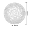thumbnail image 2 of Bathroom Hair Filter Screen Plastic Blocking Floor Cover Bathroom Pipe Sealing Odor Cover, 2 of 2