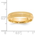 thumbnail image 4 of 14KY 5mm Double Milgrain Comfort Fit Band Size 10.5 Size 10.5, 4 of 4