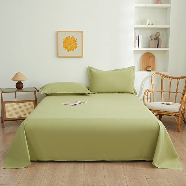 Feltree King Size Bed Sheet Set 250x230cm Sheet + 2 Pillowcases, Deep Pocket Polyester Fitted Bedding with Easy-Care Design