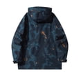 thumbnail image 4 of ManxiVoo Veste Élégante pour Femme Résistante à l'Eau Respirante Coupe-Vent de Printemps pour Usage Quotidien Mode de Rue Taille g Bleu, 4 of 6