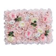 thumbnail image 2 of GROWTH TANK Artificial Panel Background Floral Panel Rose Flower Panel Backdrop for Wedding Champagne, 2 of 9