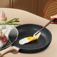 thumbnail image 3 of With Spatula Non Stick Frying Pan 26 Cm Ceramic Lid Aluminium Induction PFAS PFOA Free Dishwasher Safe Cool Handle Grey, 3 of 3