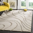 thumbnail image 1 of SAFAVIEH Florida Tamzen Tapis Abstrait Peluche Shag, 1 of 6