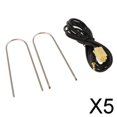 thumbnail image 1 of DYNWAVECA 5-6pack 3.5mm Car Audio Mini Jack AUX Input Adapter for Grande Punto 2007+ 5 Pcs, 1 of 5