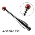 thumbnail image 1 of CMM Touch Probe CMM Stylus Tips M3 21mm Long CMM Styli 3mm Ball A-5000-3553, 1 of 12