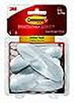 3M 243242 Grands Crochets de Designer - Blanc, Lot de 4