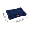 thumbnail image 2 of Indestructible Chew Proof Crate Bed Mat Washable Pet Pad With Hidden Zipper Non Bottom For Cozy Sleeping, 2 of 4