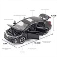 thumbnail image 1 of Amyove Exquisite Alloy Simulation 1:32 Toyota Corolla Family Car Model Decoration Sound Light Force Control Children Pull-back Car Toy, 1 of 1