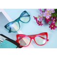 thumbnail image 3 of FEISEDY Cateye TR90 Lumière Bleue Bloquant Ressort Charnières Lunettes d'Ordinateur Femmes B2676, 3 of 6