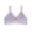 Purple, variant on Women's Wireless Seamless Bra, No Underwire Push Up Bra for Comfort, Solid Everyday Bras for Daily Wear, Breathable Lounge Underwear