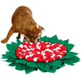 thumbnail image 2 of Snuffle Mat for Dogs  Snuffle Fedding Mat 50cm Interactive Dog Toys Encouraging Natural Foraging Skills Training Dog Treat Feeding Mat Portable for Stress Relief and Slow Feeding Red, 2 of 8