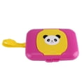 thumbnail image 2 of Boîte de Lingettes Humides Boîte de Lingettes Humides de Voyage Boîte de Mouchoirs Humides de Voyage Bébé Nourrisson Extérieur Poussette de Voyage Boîte de Lingettes Humides Étui Distributeur Rose&Jaune, 2 of 8
