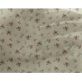 thumbnail image 4 of oneOone Georgette Viscose Fabric Leaves & Rose Flower Printed Fabric 1 Yard 42 Inch Wide, 4 of 4