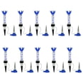 thumbnail image 1 of ziyahi 10 Pieces Golf Ball Step Down Tees Portable Multi-colors Holder Plastic Training Practicing Outdoor Sporting Equipment Blue, 1 of 4