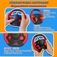 thumbnail image 4 of Slot Car Race Track Set with 4 Light-Up Cars, 2 Speed Adjustable Steering Wheel Controllers, 16.7ft Track with Overpass, Lap Counter, Dual Power Mode, Gift for Boys Girls Age 8+, 4 of 7