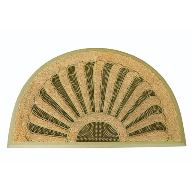 First Concept FC1515 24 x 39 in. Natural Coir Rubber Backed Mat