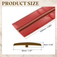 thumbnail image 2 of T-Molding Transition Strips, 3.28 ftx1.97" Vinyl Flooring Edging Trim, Walnut, 2 of 7
