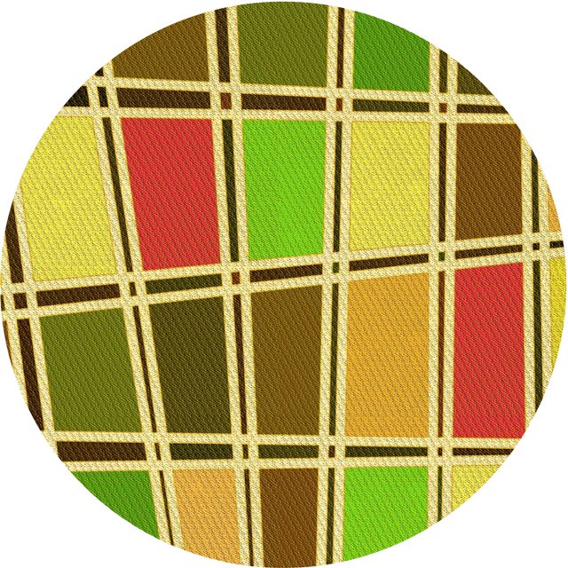 Ahgly Company Tapis Rond Lavable en Machine Intérieur Transitionnel Bisque Foncé Marron, 4 Pieds Rond