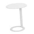 thumbnail image 3 of Siruishop Small End Table Sofa Bedside Coffee Table Multifunction with Base Modern for Dorm Sofa Couch Chair Patio Bathroom Home Office White, 3 of 8