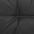 thumbnail image 5 of vidaXL Garden Footstool with Cushion Grey Solid Wood Pine, 5 of 5