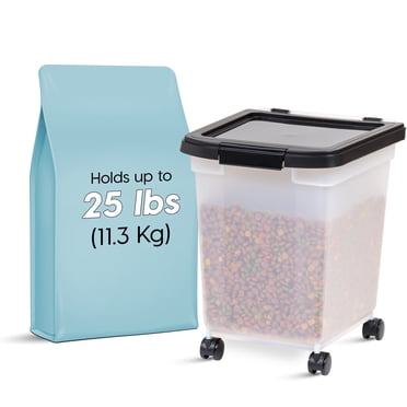 IRIS 11 kg Airtight Pet Food Container Dog & Cat Food Storage Bin