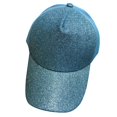 thumbnail image 1 of Chapeau de Baseball en Coton Ajustable avec Queue de Cheval et Paillettes Anti-Soleil pour Femmes, 1 of 10
