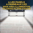 thumbnail image 4 of Bell + Howell Bionic Wall Light XL Pro Outdoor Solar Powered Light Motion Sensor 1000 Lumens LED, 4 of 8