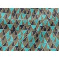 thumbnail image 5 of oneOone Viscose Jersey Fabric Triangle Geometric Printed Craft Fabric BTY 60 Inch Wide, 5 of 5
