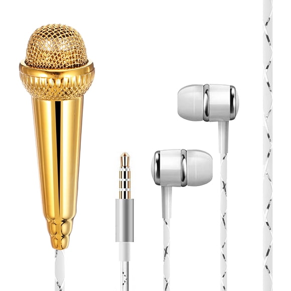 Quentinu Microphone Portable Vocal Microphone Miniature Microphone for Voice Recording