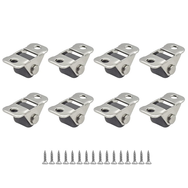 Guardoinrt Mini lent Fixed Steel Top For Cart Soft These 0.5-inch Rubber Rolling Castor Of For Furniture Solutions Durable Moving With Fixed