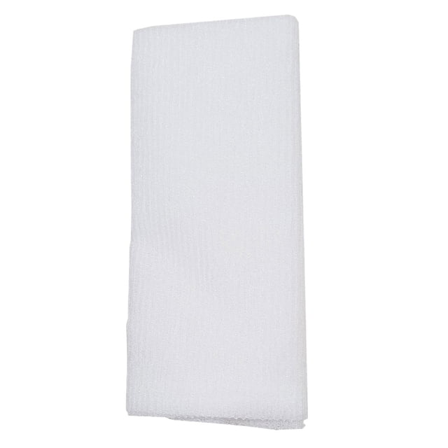 relayinert Made With Nylon For Enhanced Durability And Softness Exfoliating Washcloth Towel Washcloth Towels white 1Set