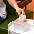 thumbnail image 4 of Living Room Furniture Tissue Box Wood Tissue Box Living Room Dining Room Home Tissue Box Damp And Wear Environmental Plastic Good For Storage Living Room Storage, 4 of 6