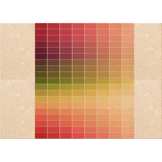 Ahgly Company Tapis d'Intérieur Rectangulaire Transitionnel Orange Lavable à la Machine, 2 Pieds x 5 Pieds