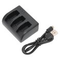 thumbnail image 1 of Camera Battery Charger, Triple USB Charger  Contact Multifunction   For AHDBT-501/601/701, 1 of 8