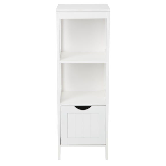 Era Spazio Bath Storage Tower Organizer, White