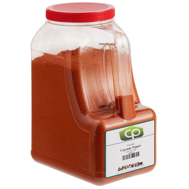 CP Extra Fort Poivre de Cayenne Moulu en Boîte Vrac Service Alimentaire / 5 Lb/2,27 kg