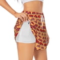 thumbnail image 1 of Horeoi Shorts d'Entraînement pour Femmes à Imprimé de Voitures Rouges pour Gym Athlétique, Shorts de Course avec Poches pour Téléphone, Shorts de Sport à Double Couche pour Femmes, Pantalon de Yoga - Grand, 1 of 7
