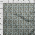 thumbnail image 2 of oneOone Tissu Polyester Lycra Imprimé Floral & Paisley au Mètre 56 Pouces de Large, 2 of 4