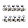 thumbnail image 2 of TISHITA 1 Pack Métal Tuning Chevilles Têtes de Machine DIY pour 10 Cordes Guitare / Mandoline, 5R5L, 2 of 8
